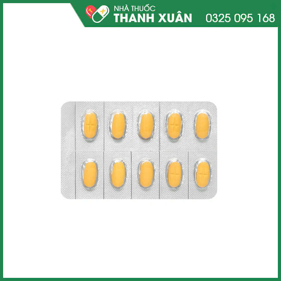 GliritDHG 500mg/5mg thuốc điều trị đái tháo đường týp 2